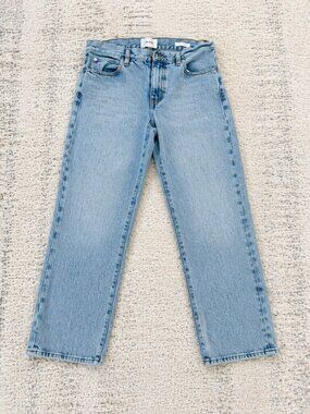 Frame The Hang Cropped Jean Size 25